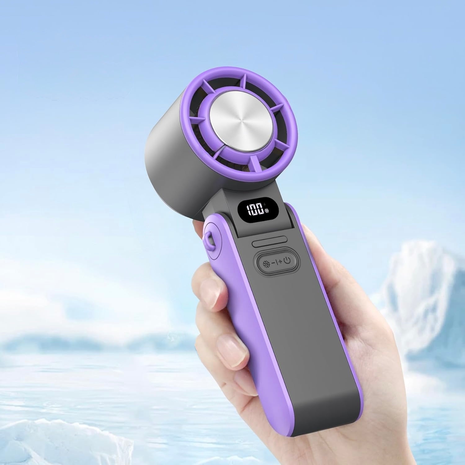 Breezemax Frost–Portable Cooling Fan with Cold Air Boost