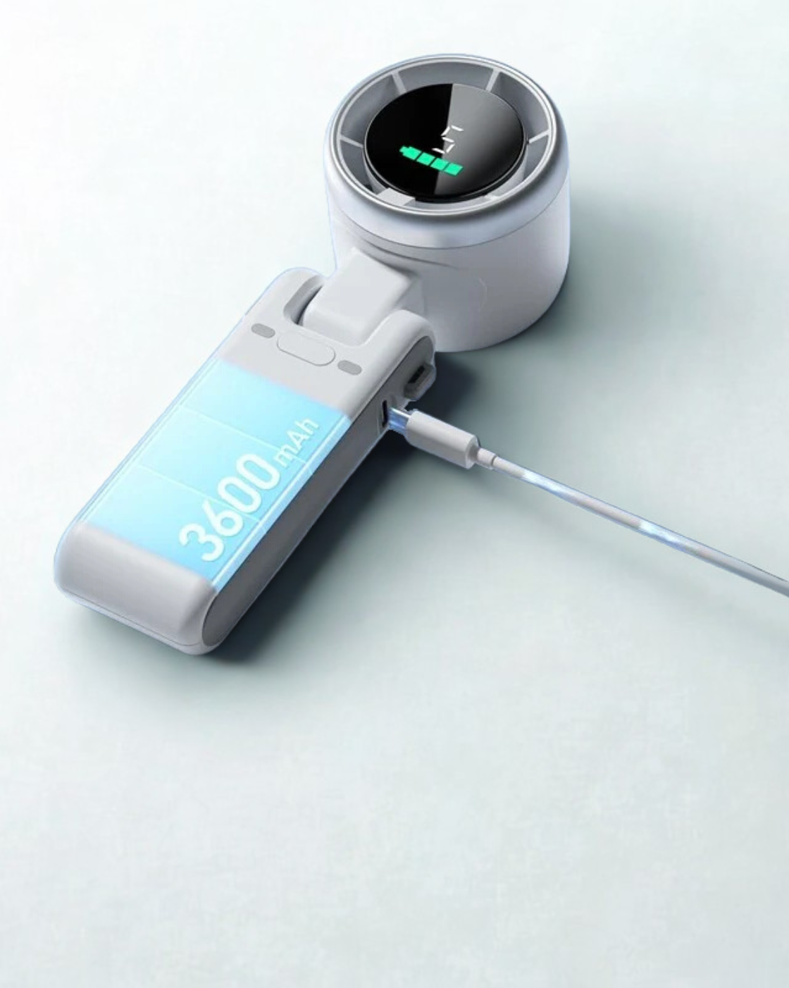 BreezeMax 3-in-1 | 5-Speed Foldable Neck & Turbo Fan