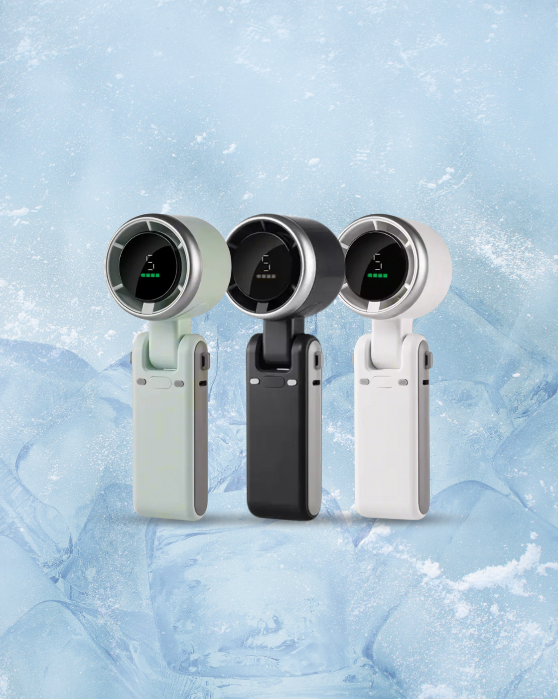 BreezeMax 3-in-1 | 5-Speed Foldable Neck & Turbo Fan